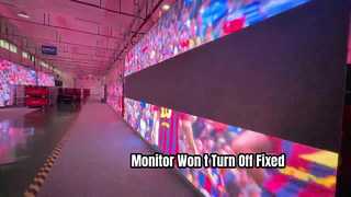 Monitor Stays On When Unplugged Fix